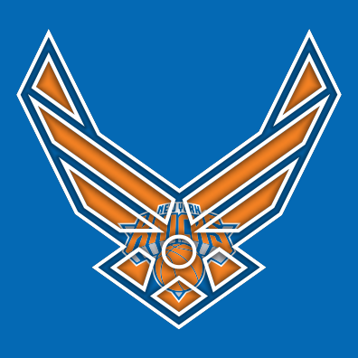 Airforce New York Knicks Logo iron on paper